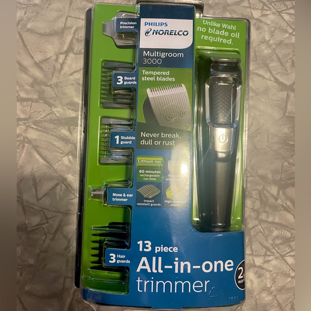 Norelco trimmer.